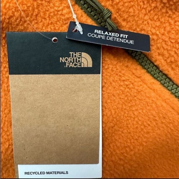 The North Face Ripstop Denali Jacket Desert Sun Forest Olive Green Men’s Small - Picture 5 of 9